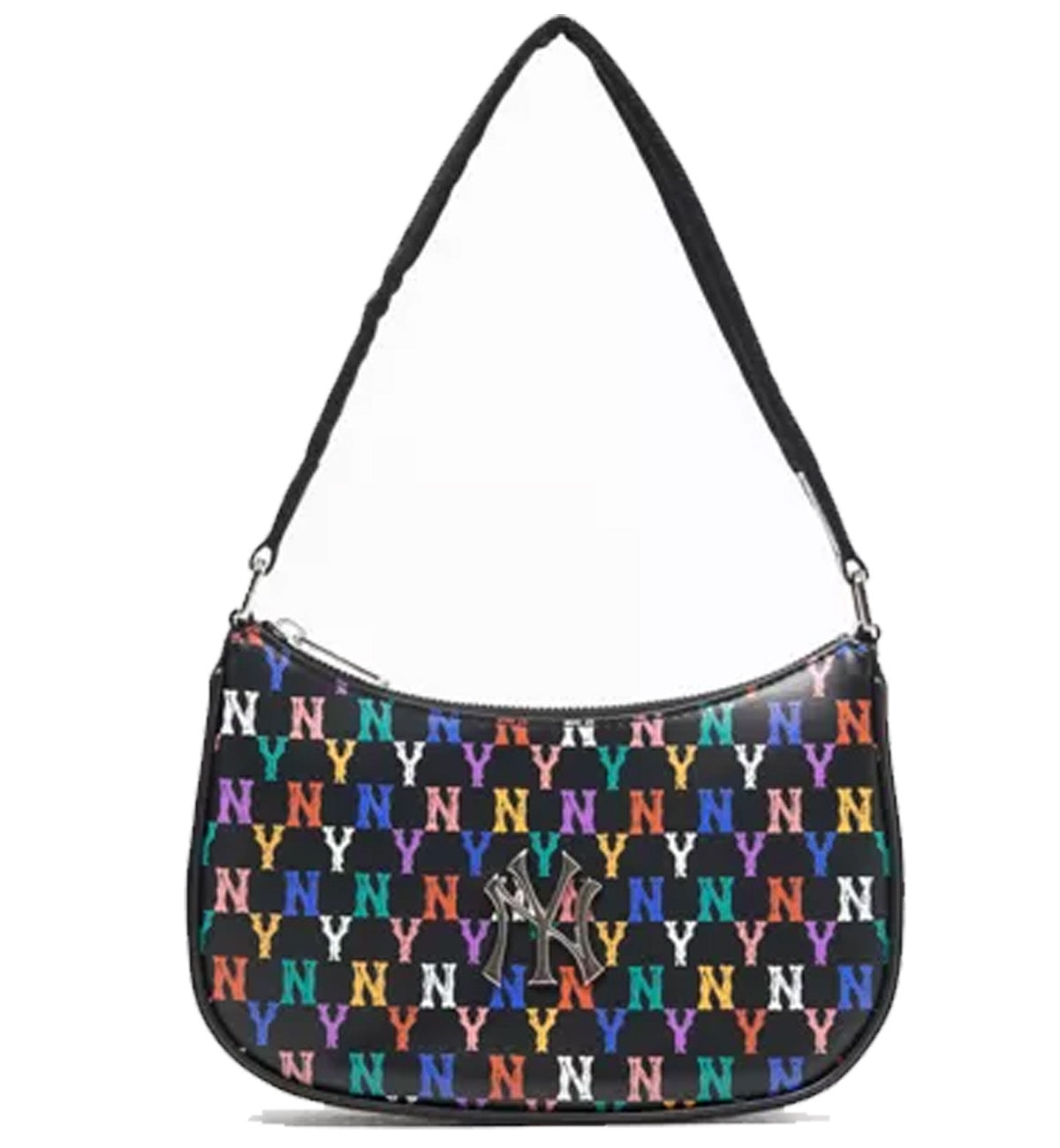 MLB Monogram Embo Hobo New York Yankees Bag (Rainbow)