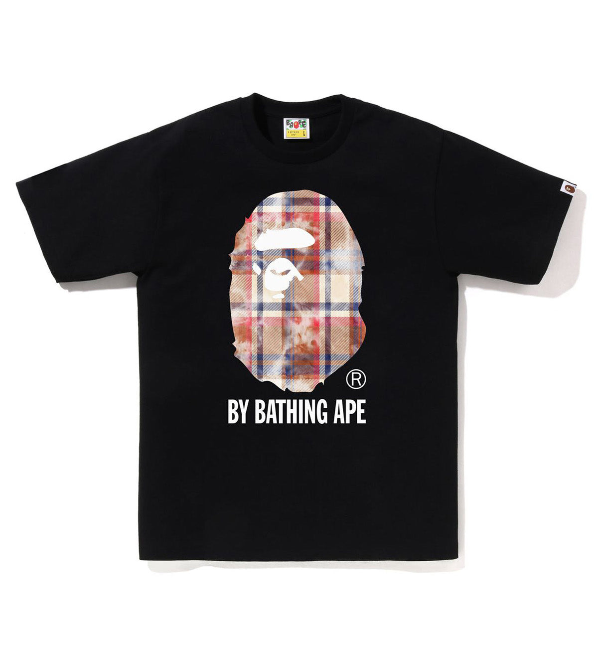 Bape Bleached Check T-Shirt (Black)