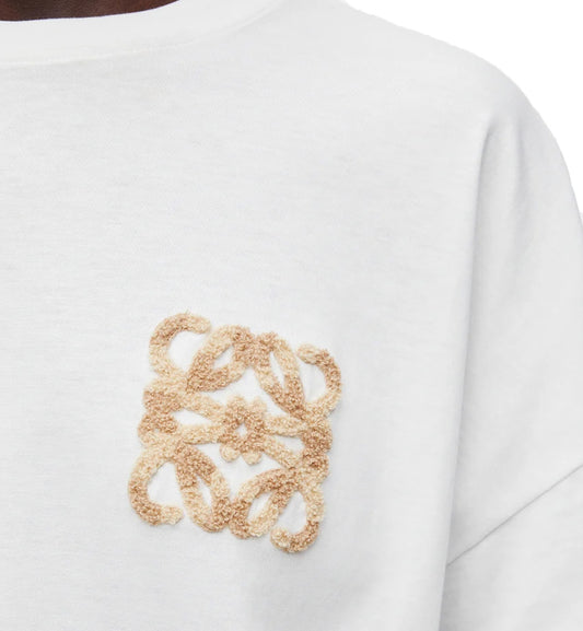 Loewe Boxy Cotton T-Shirt (White)