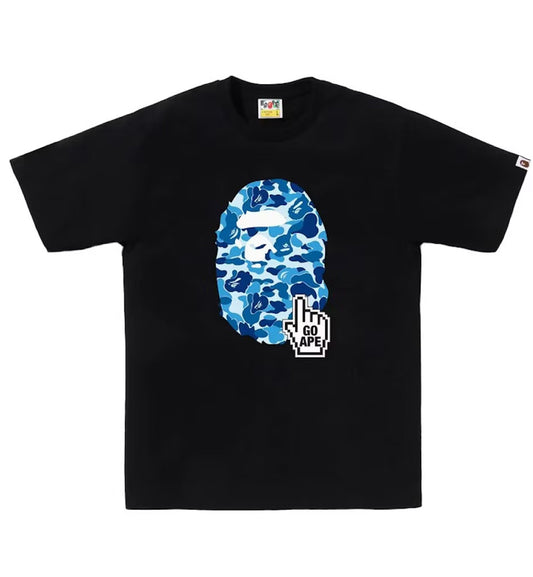 Bape Camo Go Online T-Shirt (Black)