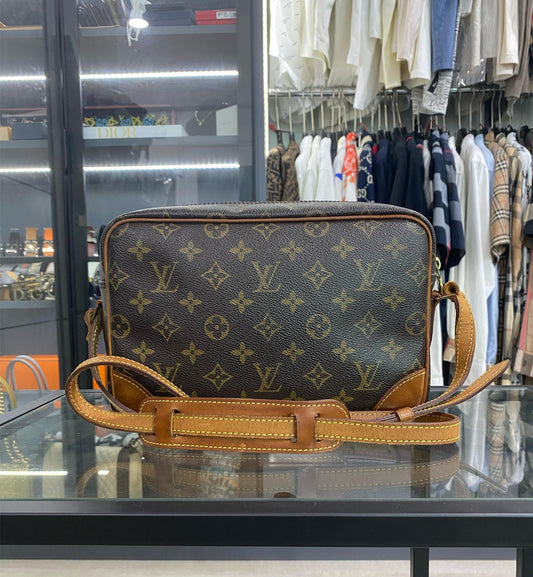 [Pre-used] LV Shoulder Bag Trocadero Brown Monogram