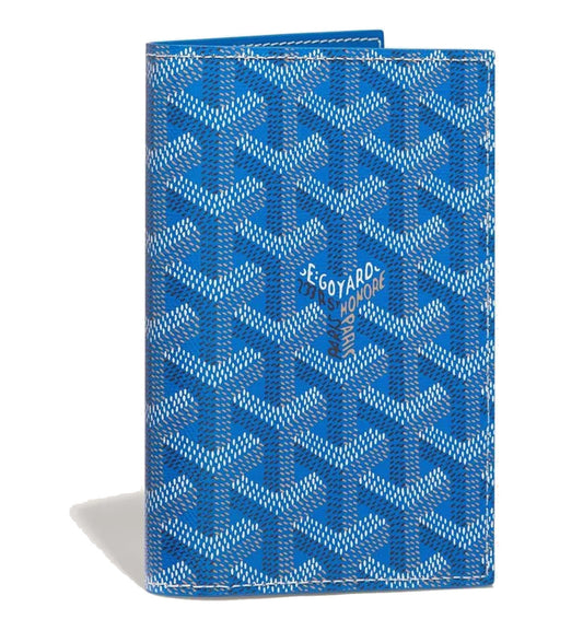 Goyard Grenelle Version Cardholder (Blue)