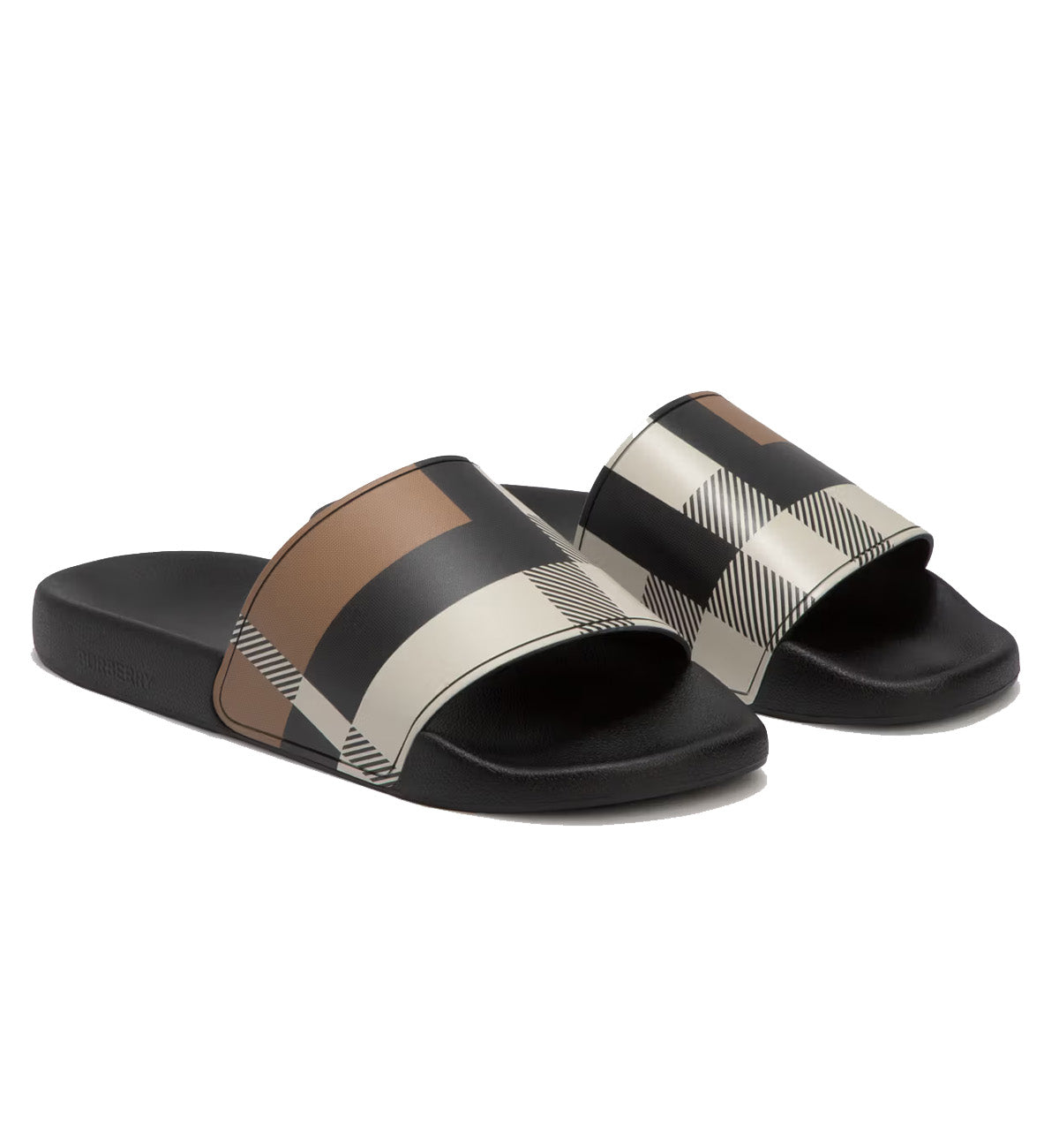 Burberry Furley Rubber Slide Sandals