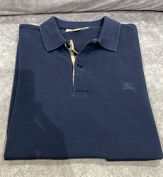 [Pre-Used] Burberry Polo Navy Chest Logo