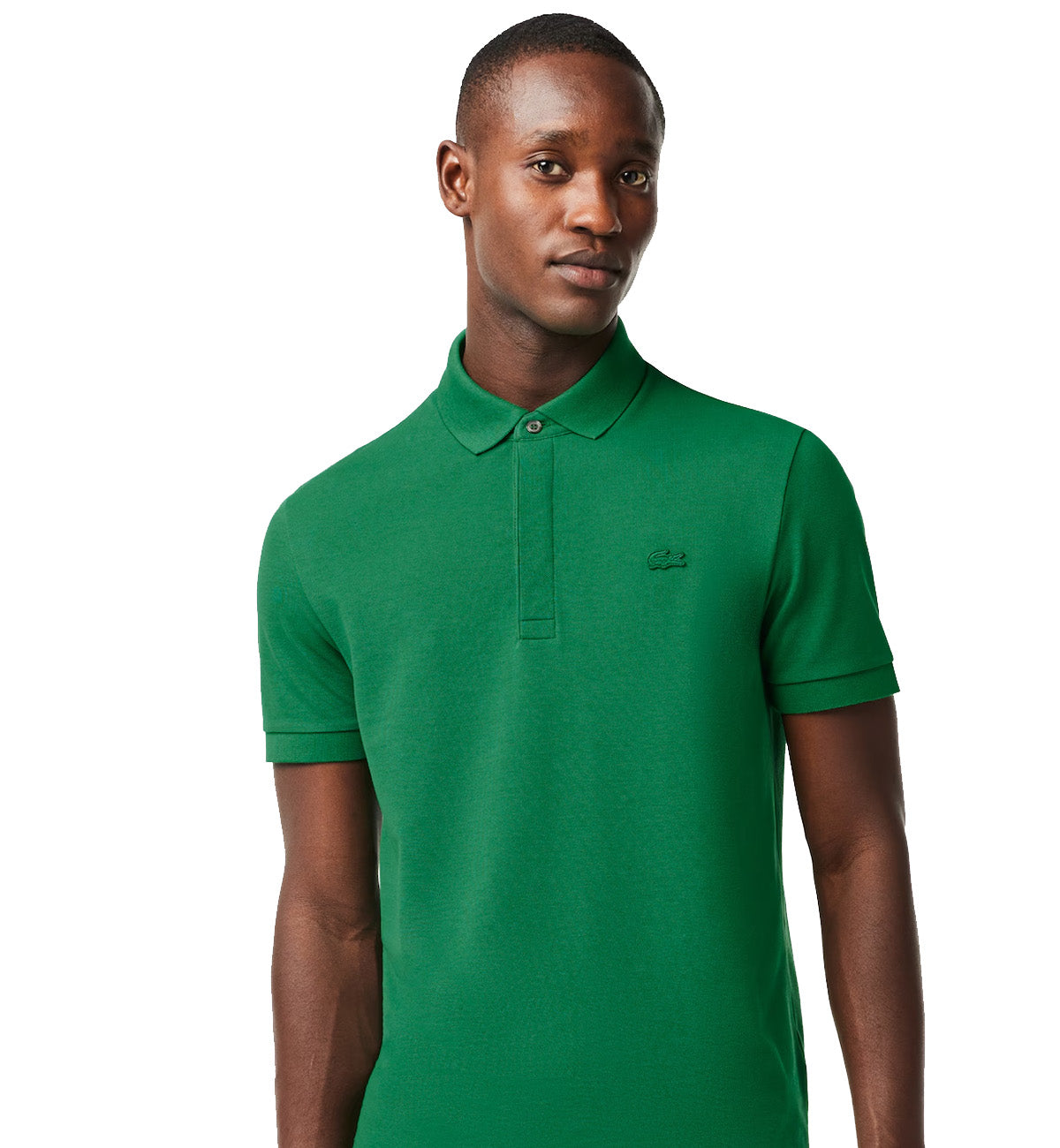 Lacoste Regular Fit Piqué Polo Shirt (Green)