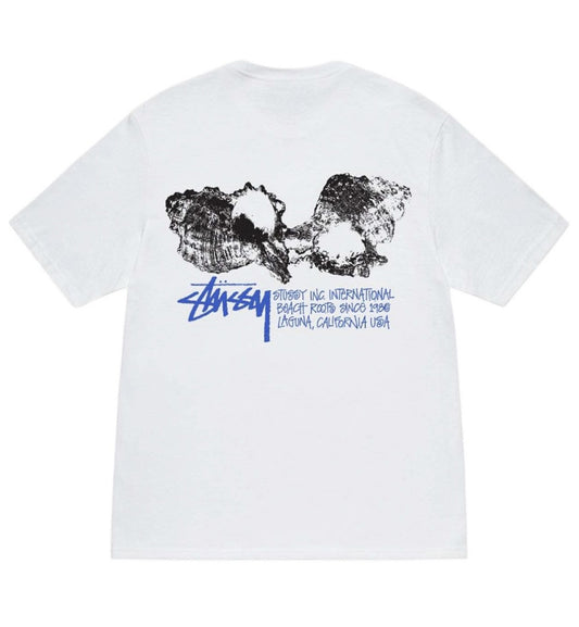 Stussy Shell Tee (White)