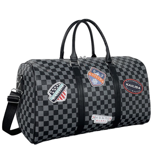 ResNonverba Pixel Duffel Bag (Black)