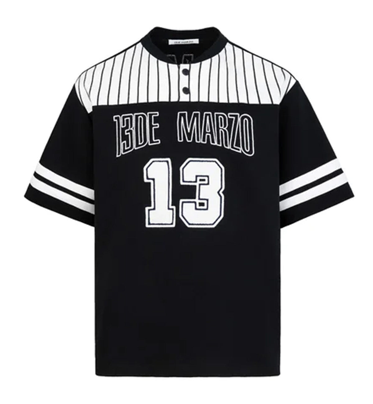 13DE MARZO Baseball Bear Fan T-Shirt Black