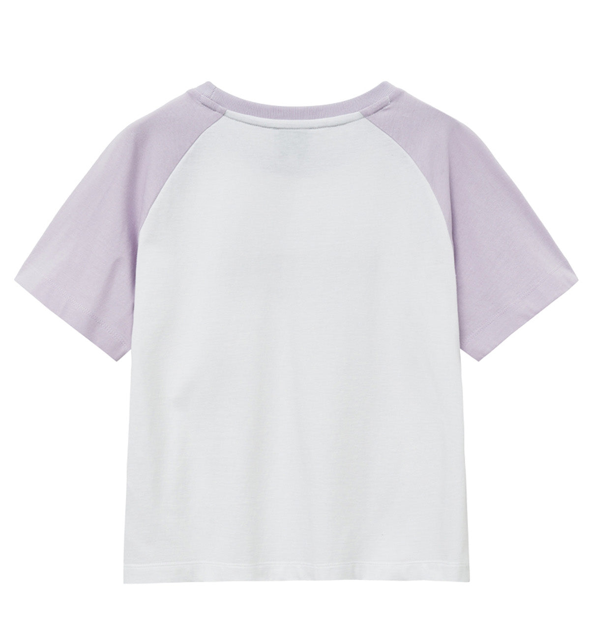 Marithe W Raglan Regular Logo T-Shirt (Light Purple)