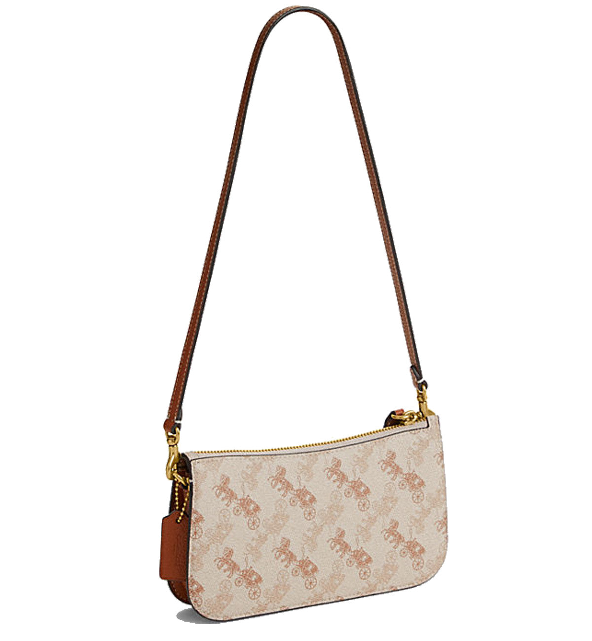 Coach Penn Shoulder Bag Hirse & Carruage Printed (Chalk)