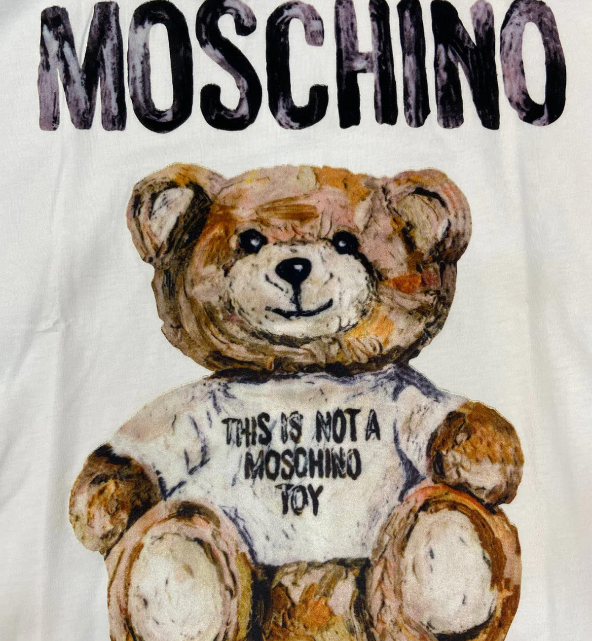 Moschino This Is Not A Moschino Toy Printed T-Shirt (White)