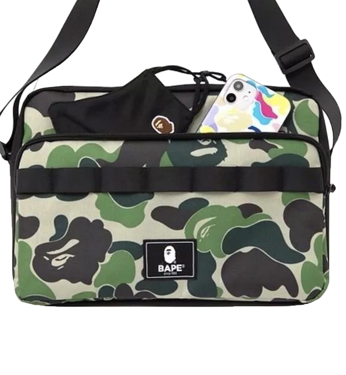 Bape Camo Mook Book Shoulder Bag