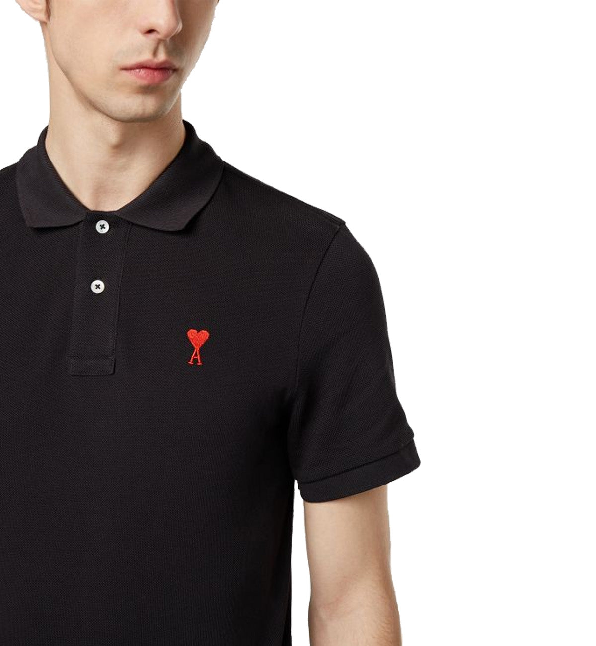 Ami de Coeur Polo Shirt (Black)