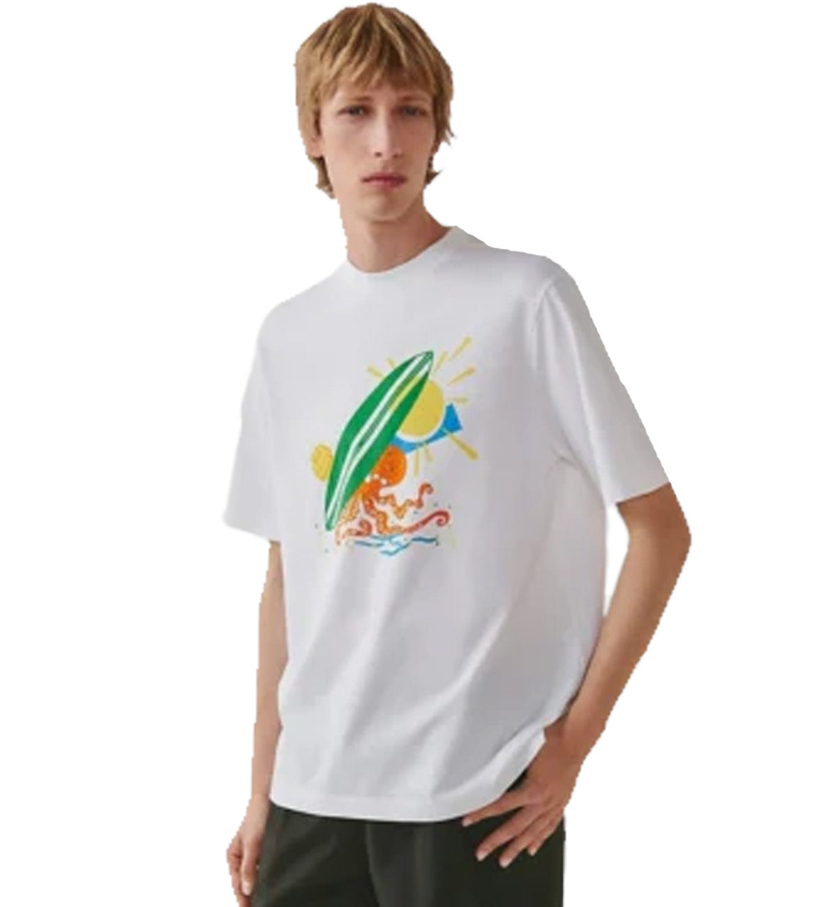 Hermes "Poulp'Watch" T-Shirt (White)