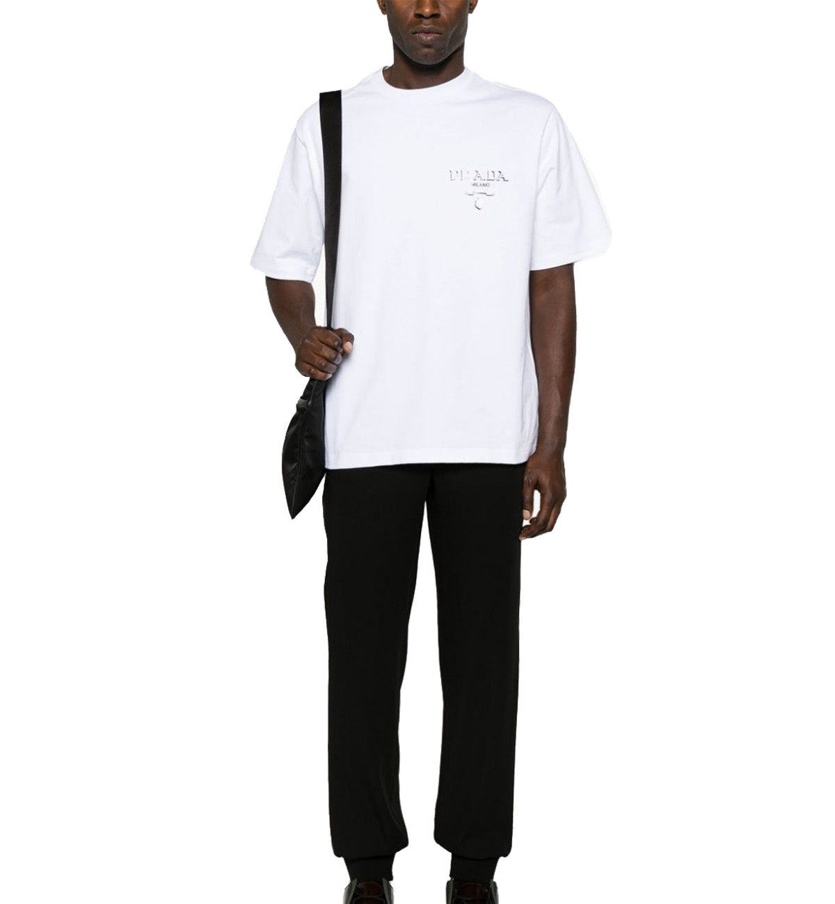 Prada Milano Cotton T-Shirt (White)