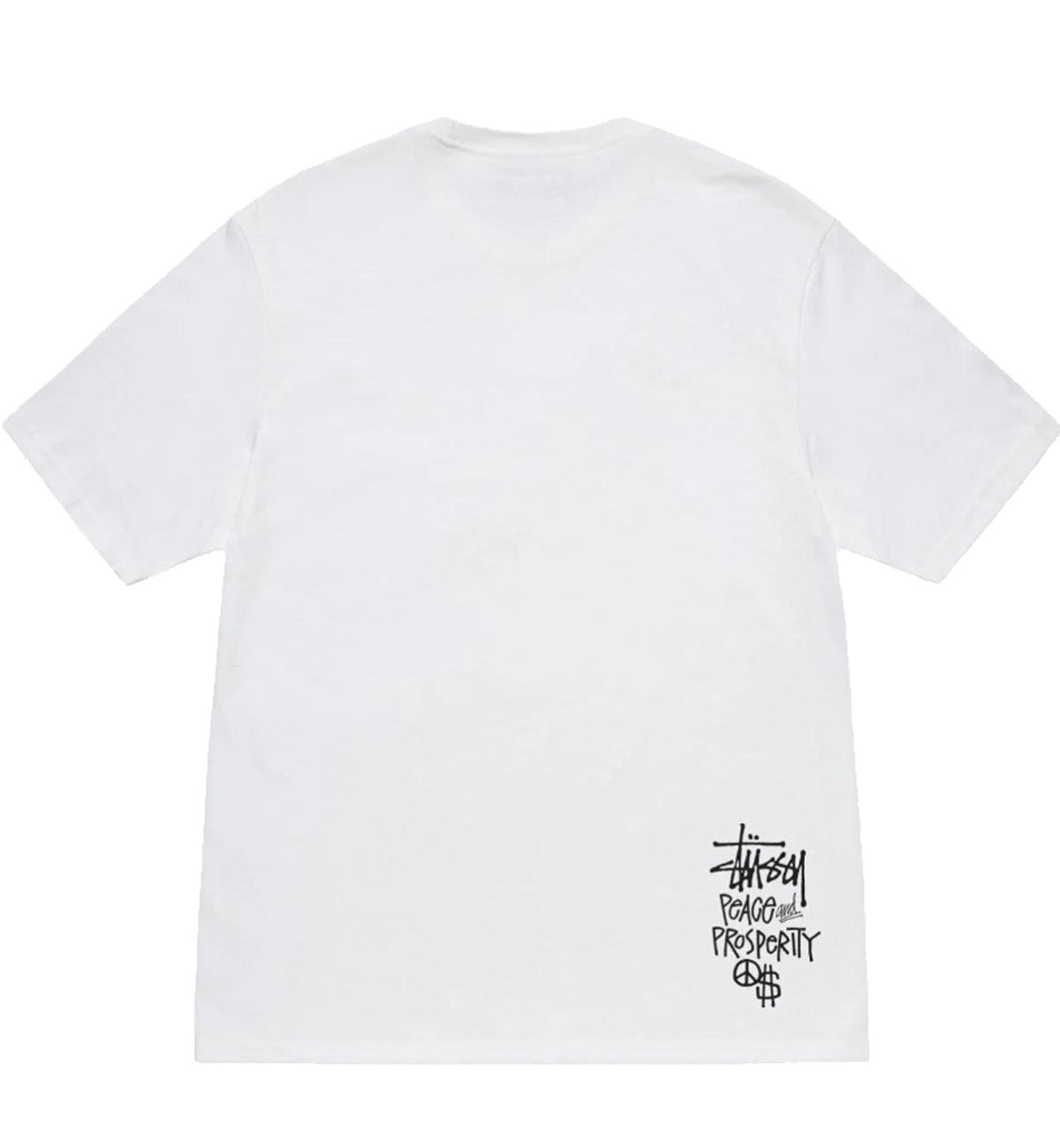 Stussy Peace & Prosperity Tee (White)