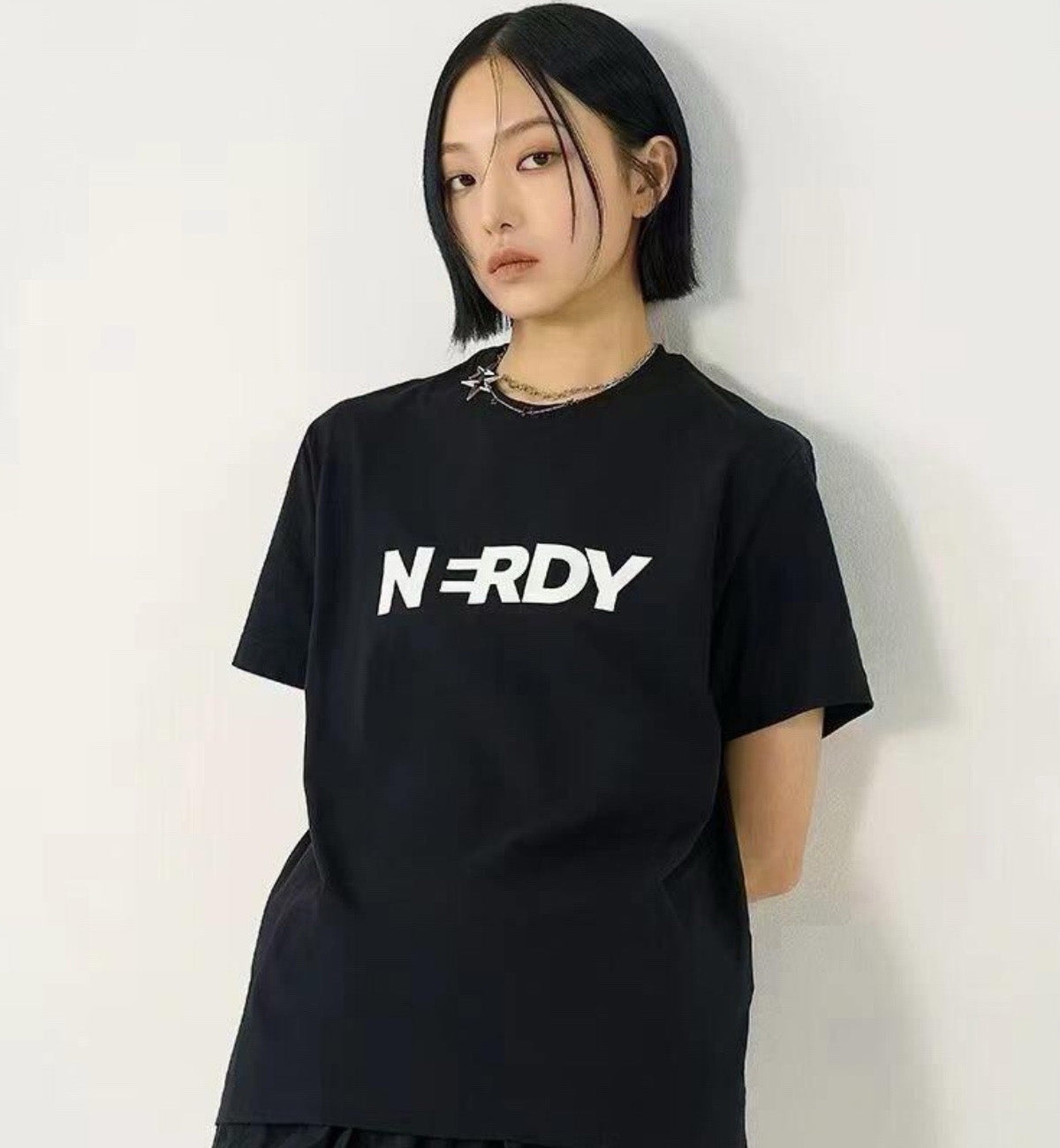 NERDY Blenk Big Logo T-Shirt (Black)