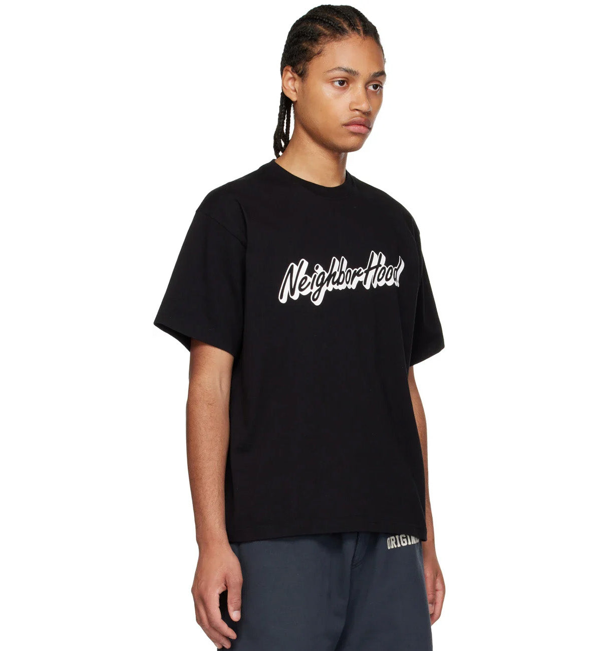 NEIGHBORHOOD Wording T-shirt (Black)