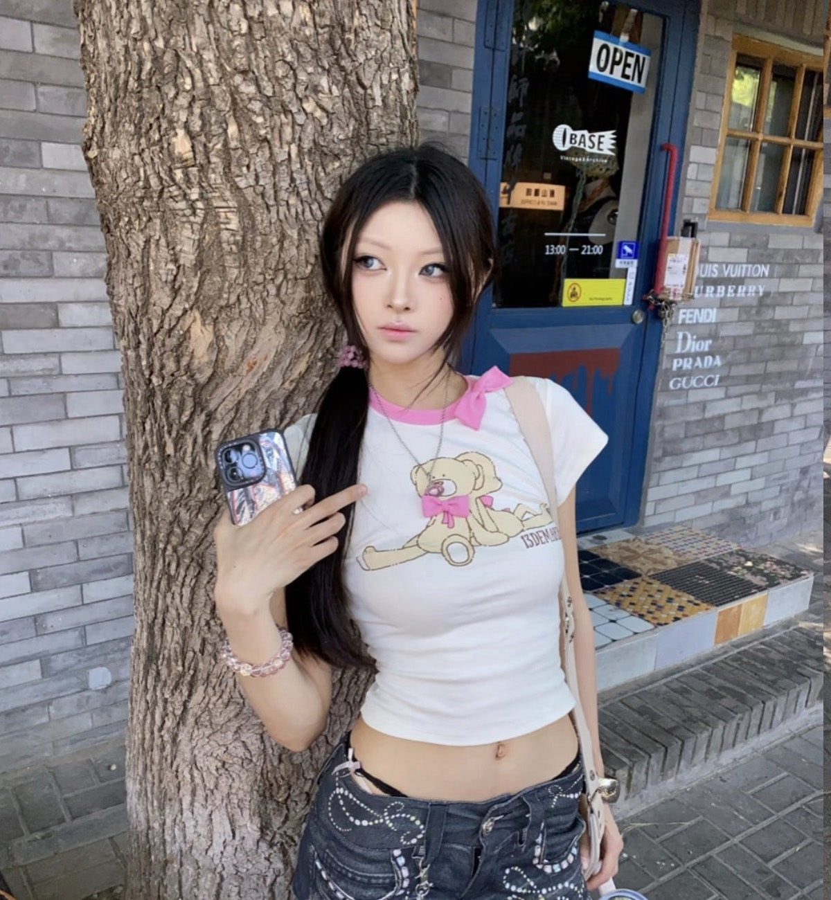 13DE MARZO Mini Shirt (White)