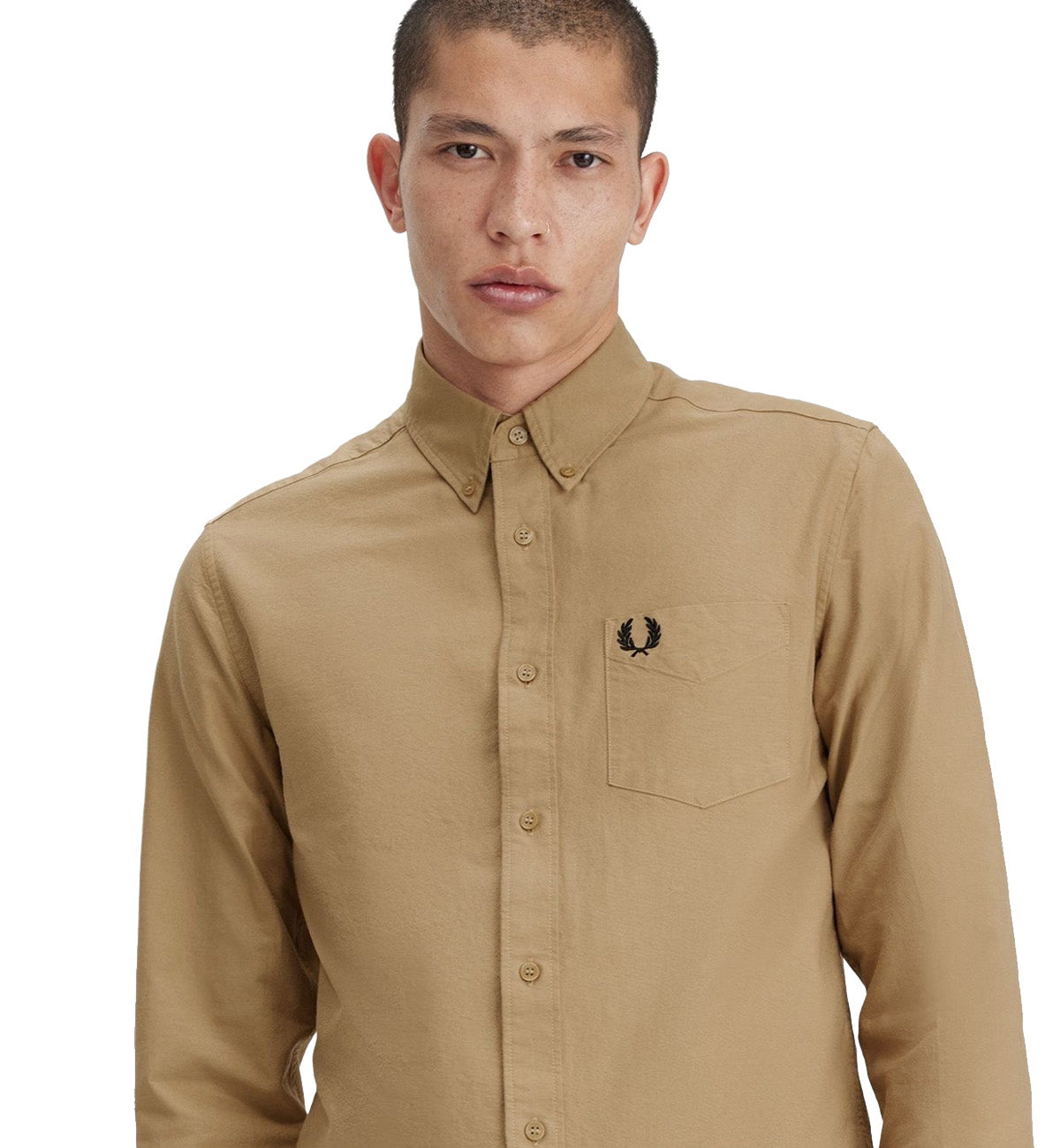 Fred Perry Classic Oxford Shirt (Brown)