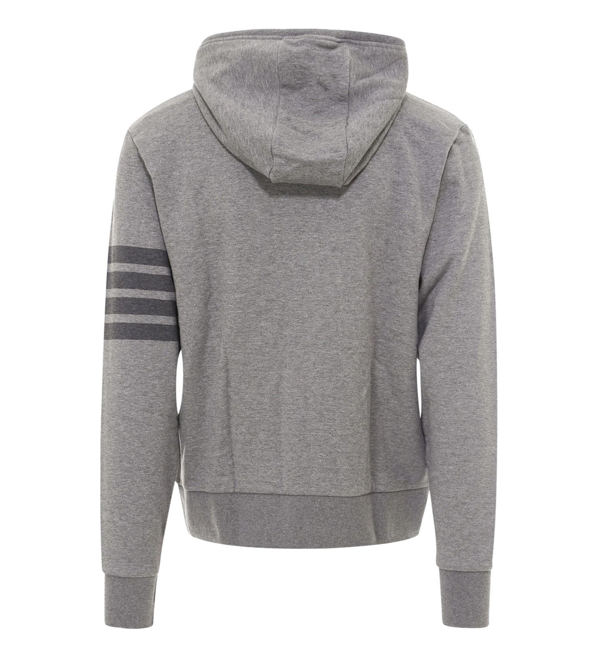 Thom Browne 4 Bar Raglan Crew Zip Hoodie (Grey)