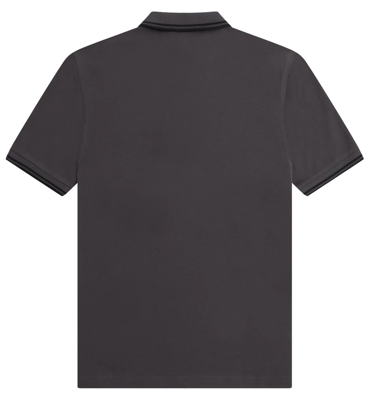 Fred Perry Black Twin Tipped Grey Polo Shirt