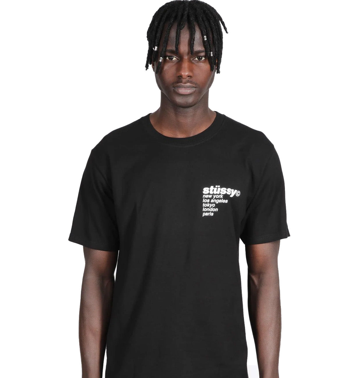 Stussy Strawberry Tee (Black)