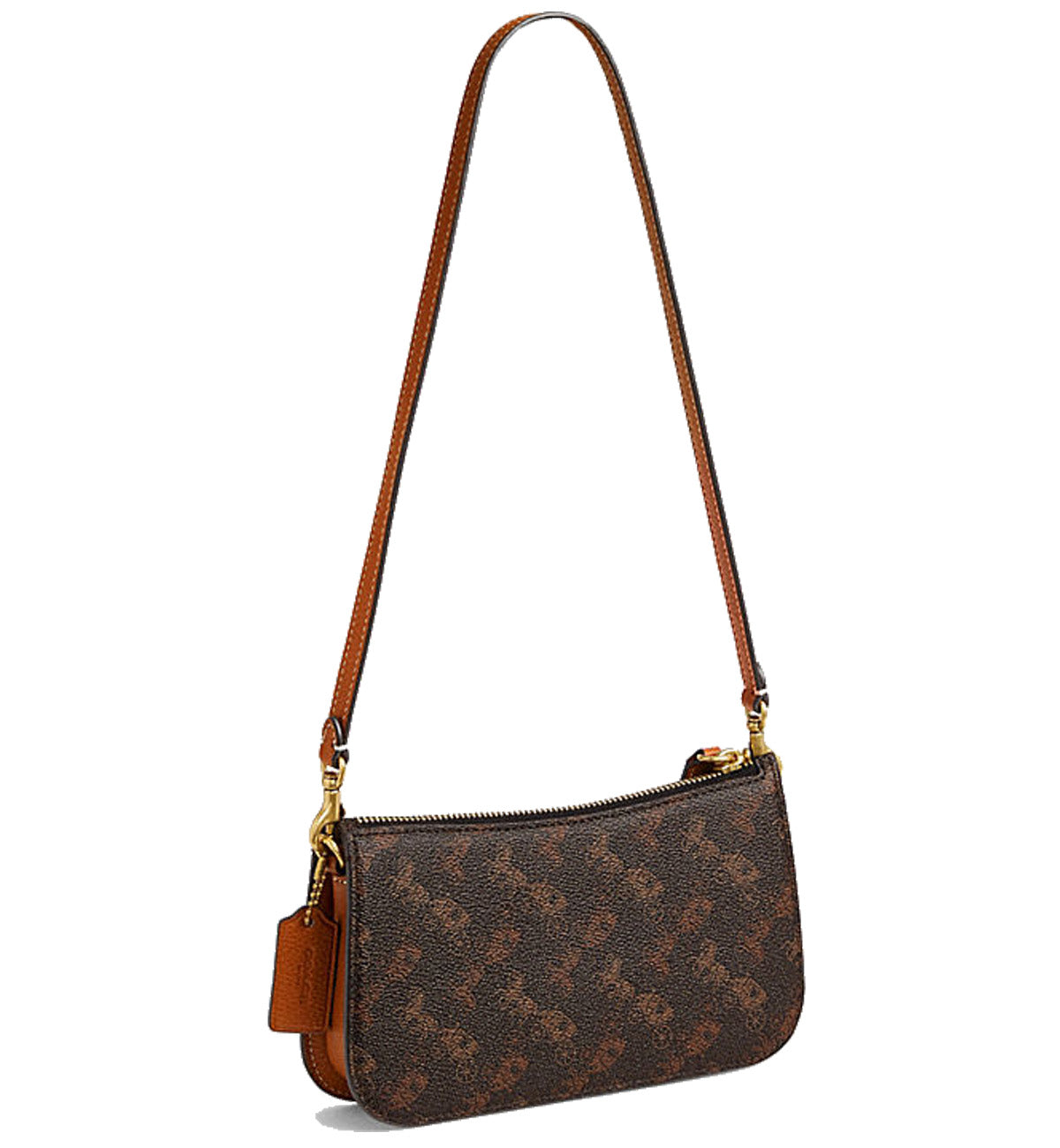 Coach Penn Shoulder Bag Hirse & Carruage Printed (Truffle)