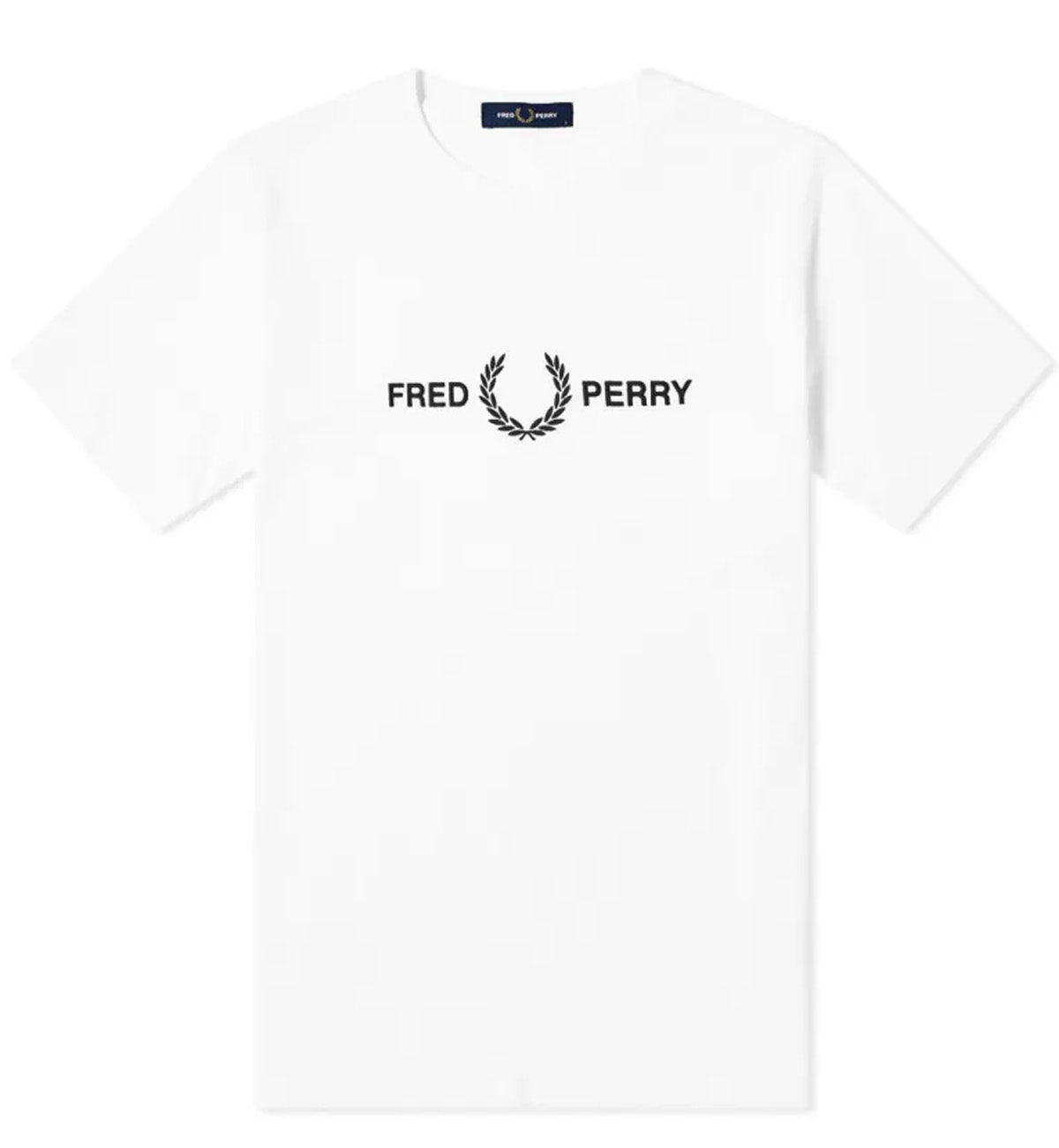 Fred Perry Signature Logo T-Shirt (White)