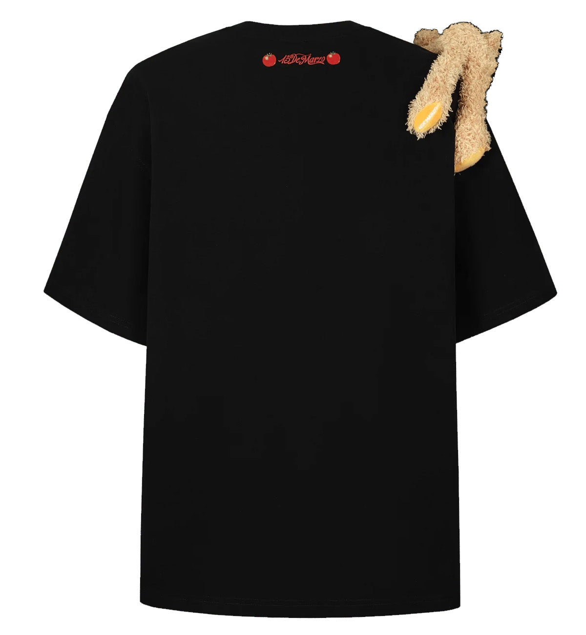 13DE MARZO Hamburger Ingredient T-Shirt (Black)