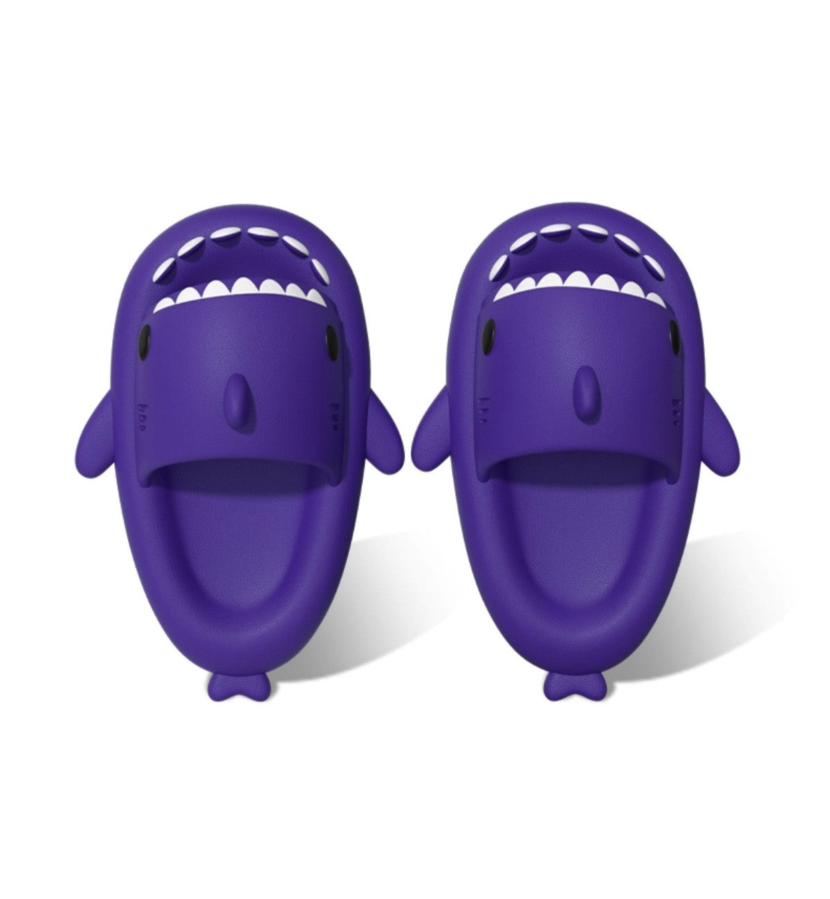 Chikoku Smooth Fun Shark Sandals (Purple)