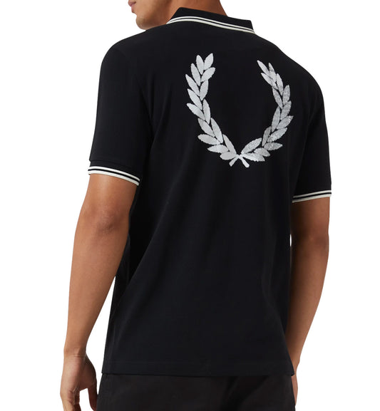 Fred Perry Advantage Polo Shirt (Black)