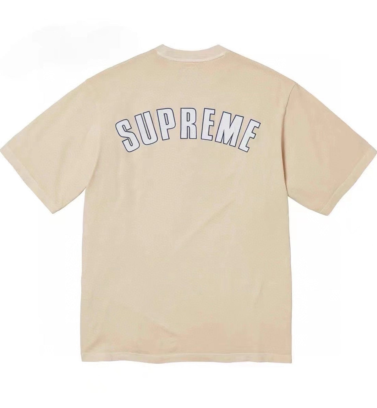 Supreme SS24 Supreme Logo T-Shirt (Beige)