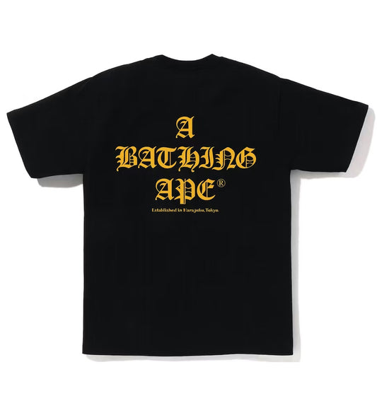 A Bathing Ape Bape 1993 World Bone Mad T-Shirt (Black)