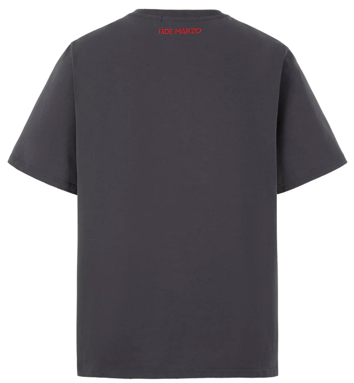 13DE MARZO Layered Hamburger T-Shirt (Dark Grey)