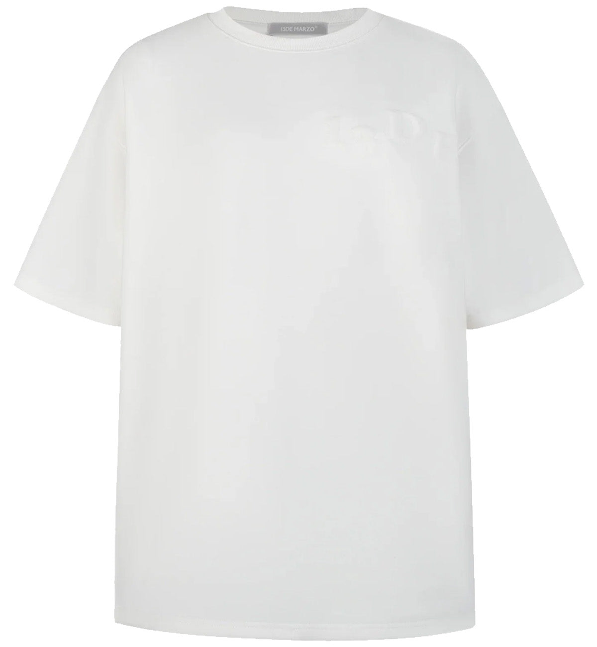 13DE MARZO Whole Piece Padded Bear T-Shirt (White)