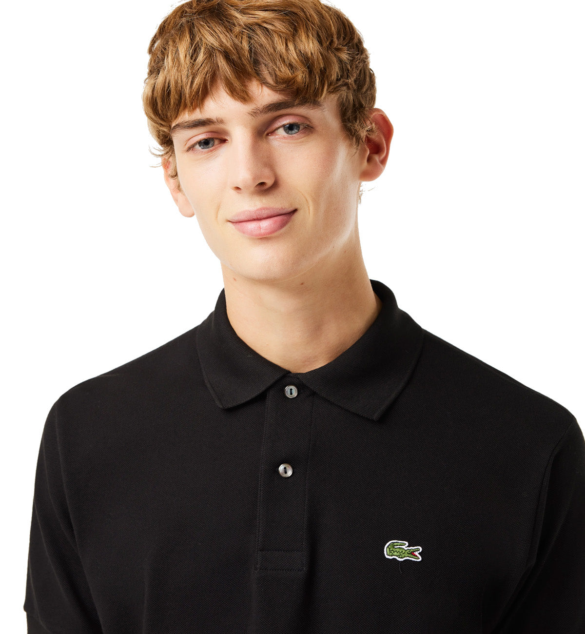 Lacoste Classic Fit Cotton Polo Shirt Black