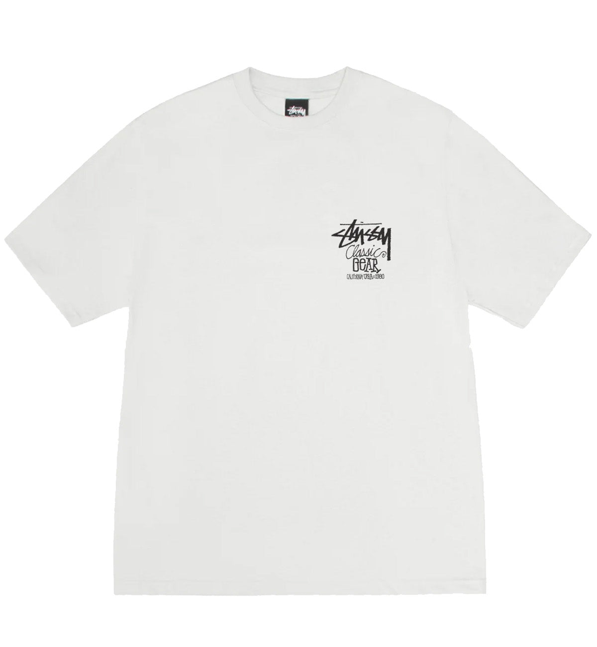 Stussy Classic Gear Tee (White)