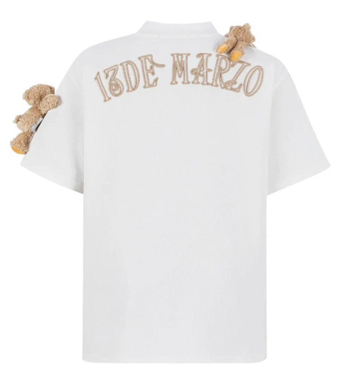 13DE MARZO Doozoo Basic T-Shirt (White)