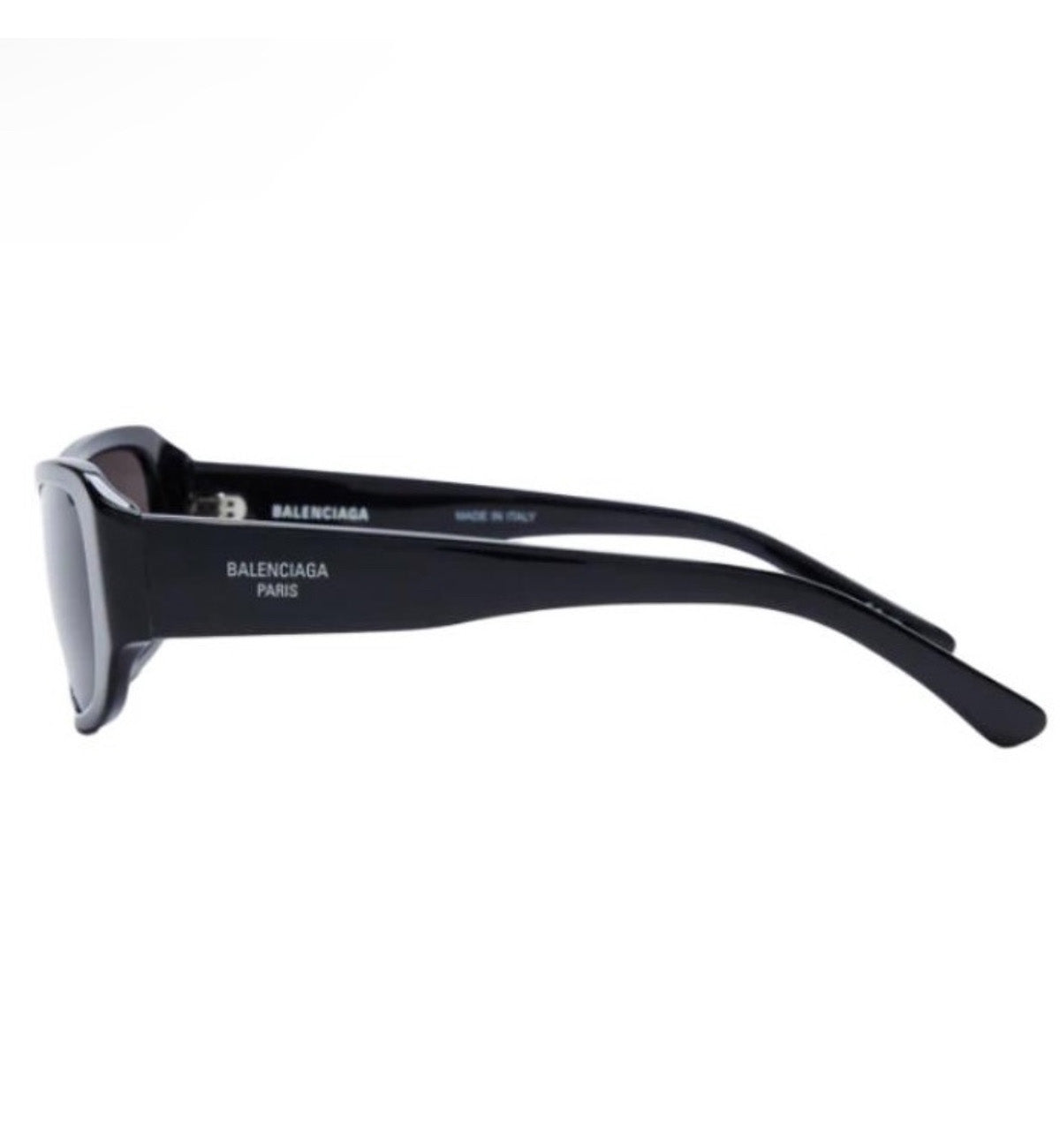 Balenciaga Rectangle Sunglasses (Black)