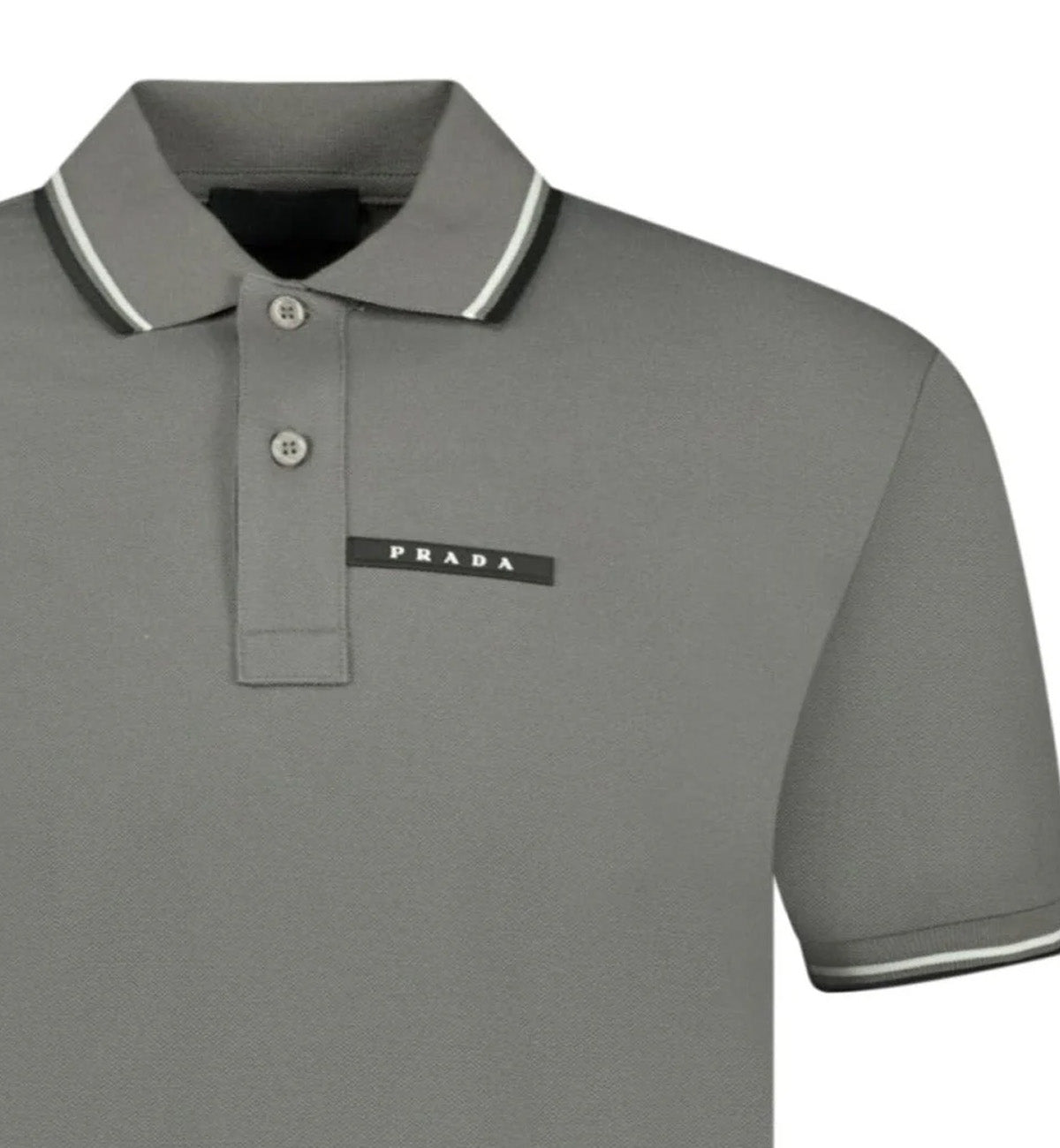 Prada Polo Shirt (Grey)