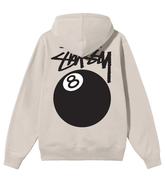 Stussy 8 Ball Hoodie (Beige)