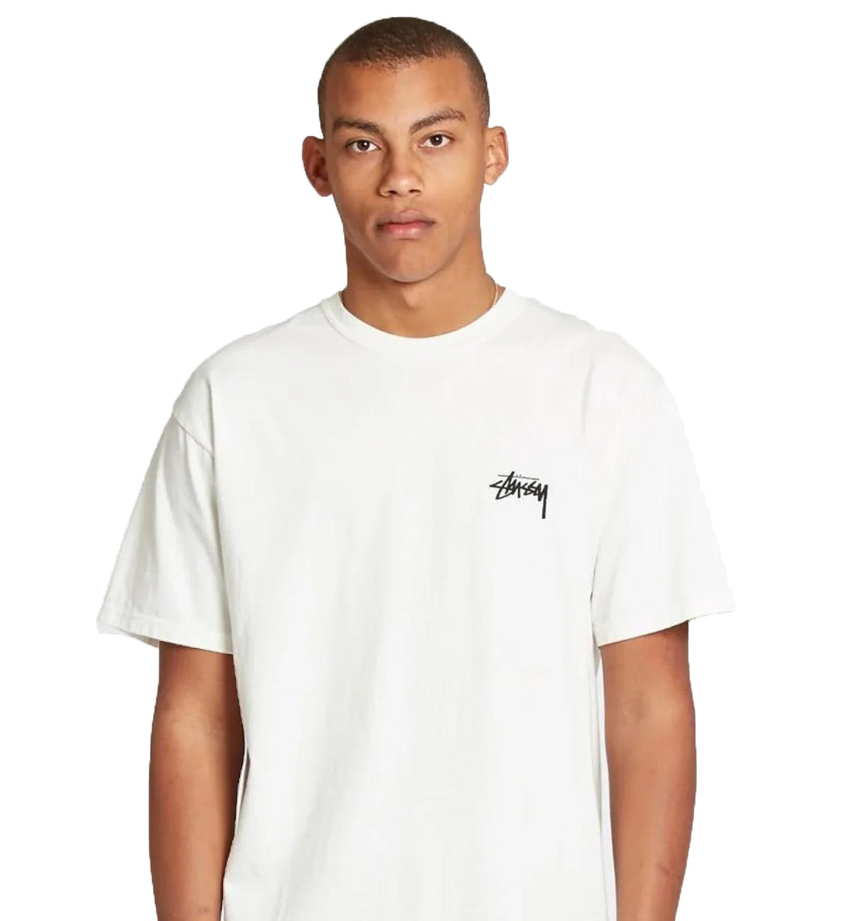 Stussy Live Clean Dyed Tee (White)