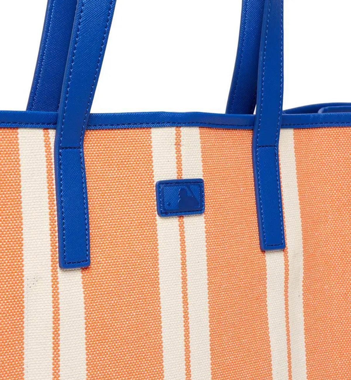 MLB Ethnic Stripe New York Yankees Tote Bag (Orange)