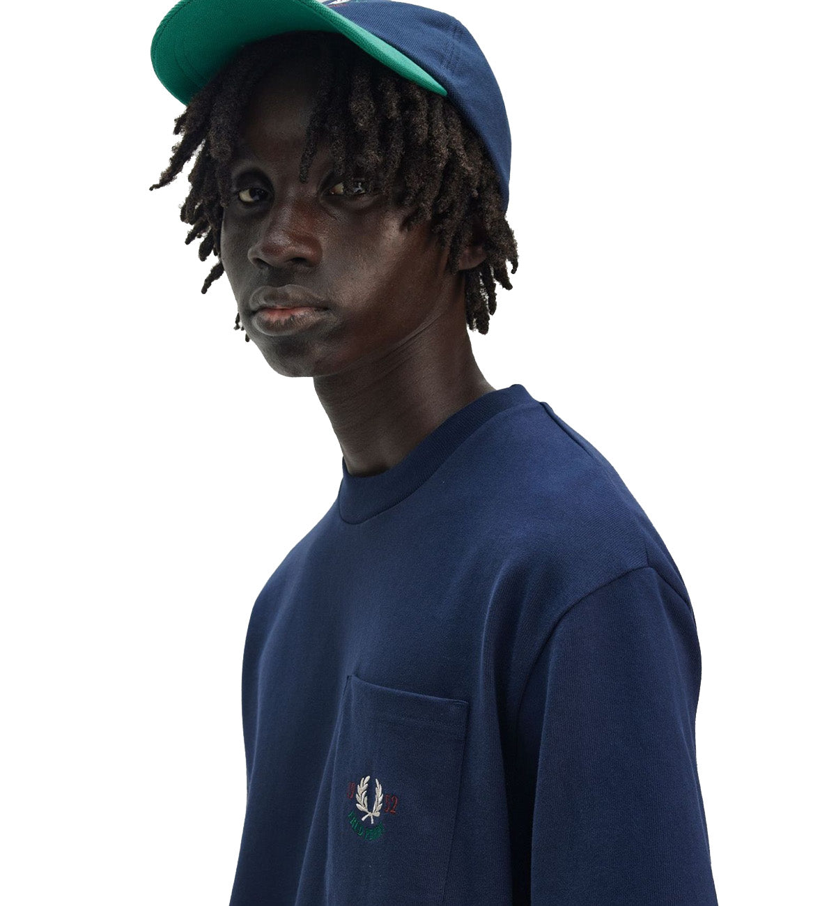 Fred Perry Relax Pocket T-Shirt (Navy)