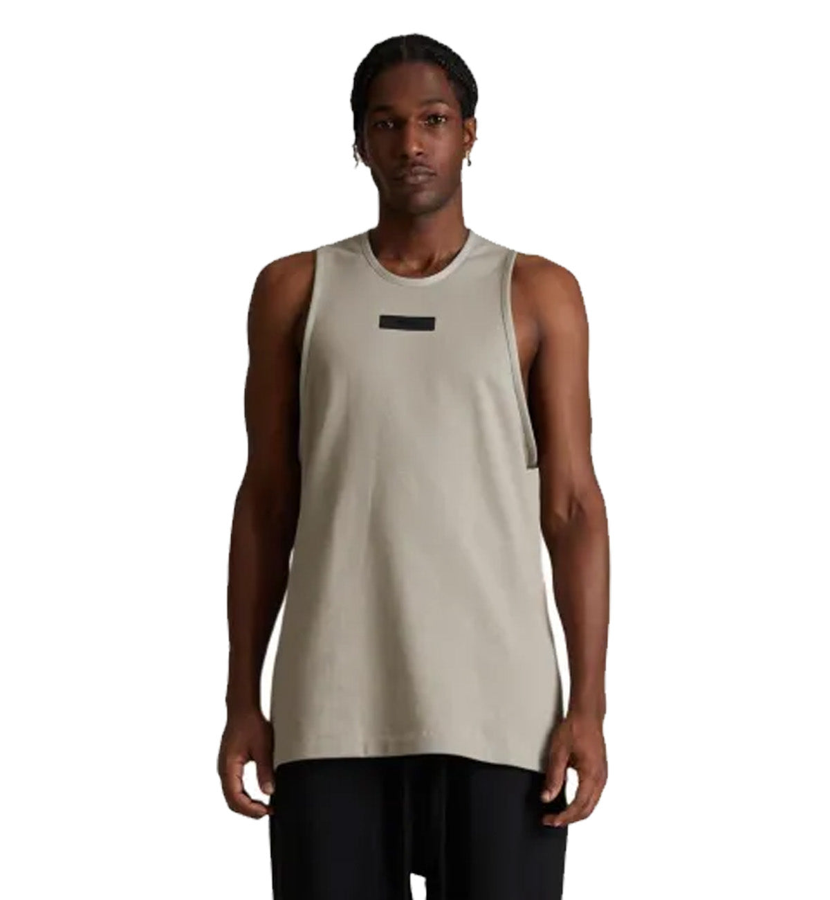 Fear of God Essentials SS24 Heavy Jersey Tank Top (Seal Grey)