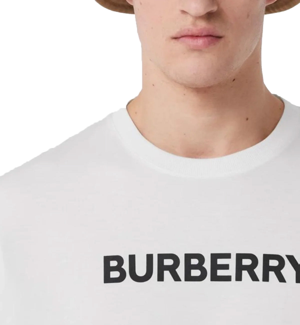 Burberry Logo Cotton Oversized T-Shirt SS22 (White)