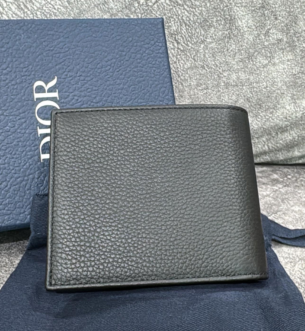 [Pre-Used] Dior Oblique Leather Wallet