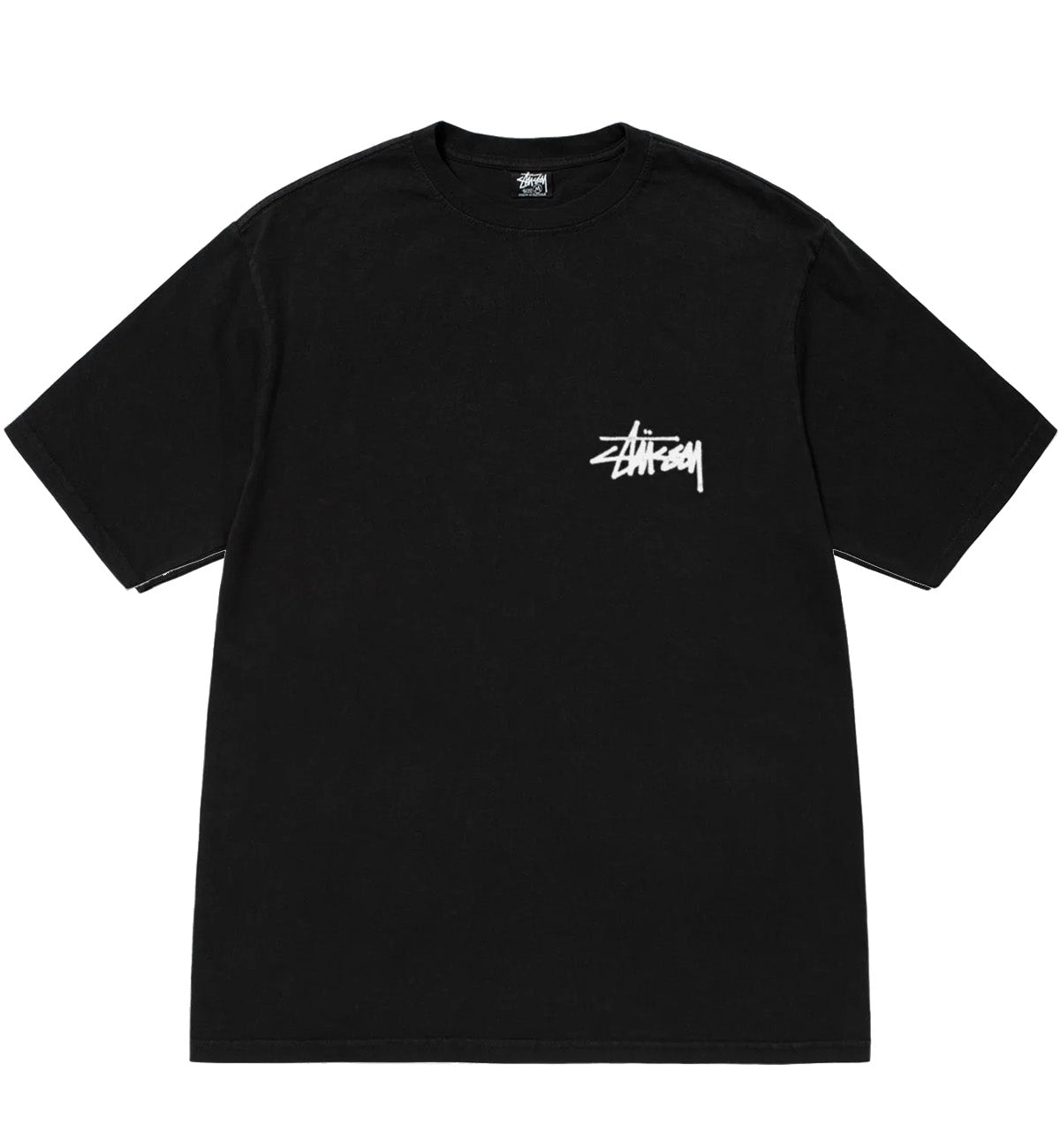 Stussy Old Phone Pig Dyed Tee (Black)