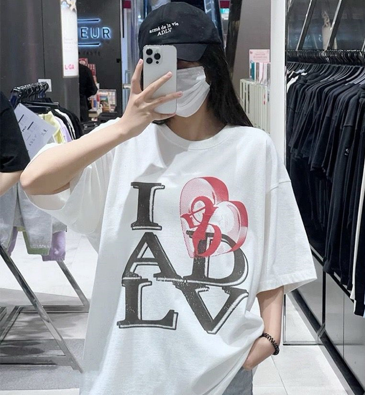 ADLV Acme de la vie Heart Word SS24 T-Shirt